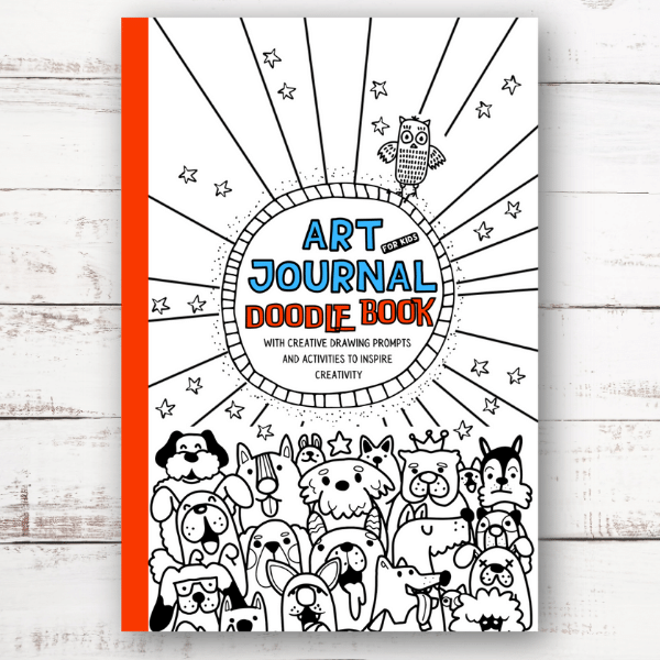 Art Journal For Kids. Doodle Book